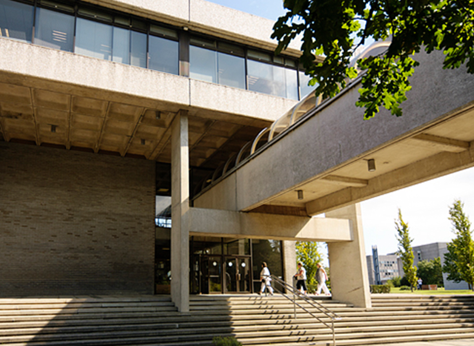 Front of UCD building